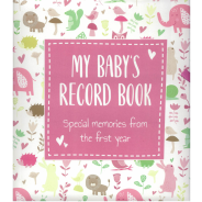 Baby Record Book Girl