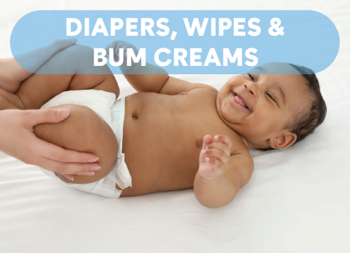 Diapers, Wipers & Bum Creams